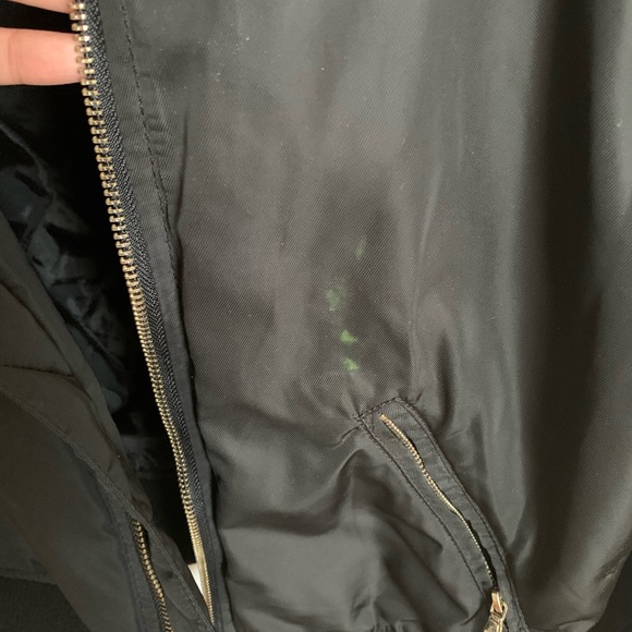 Black Bomber Jacket - Picture 4 of 5